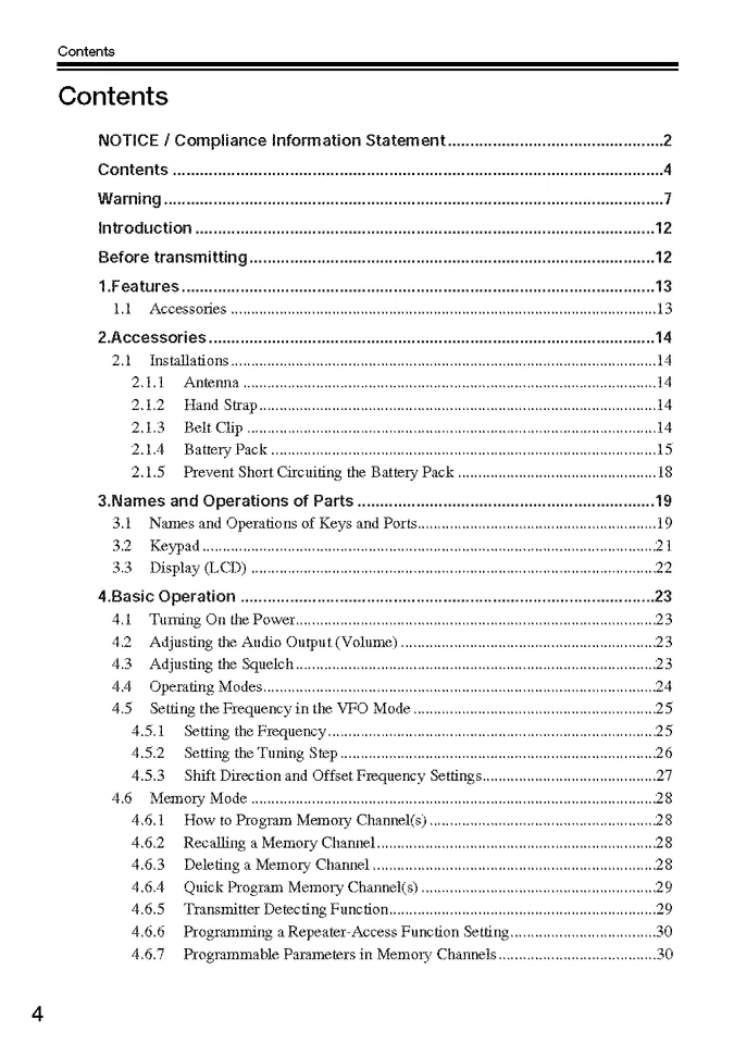 Manual de instrucciones del transceptor Alinco DJ-V57 72 páginas guía de funcionamiento Foto 2 de 4