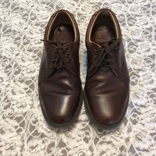 HITCHCOCK MENS SHOES BROWN LEATHER SZ. 5 MADE IN USA
