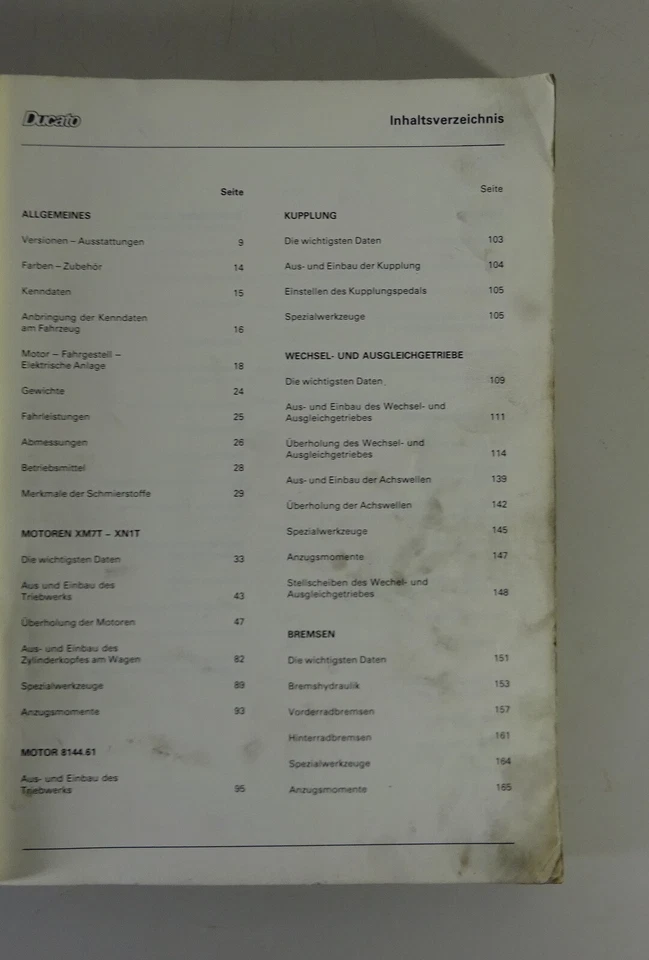 Manual De Taller Fiat Ducato 1800 / 2000 / 2500 DIÉSEL Tipo 280 Desde 1982 - Imagen 2 de 4