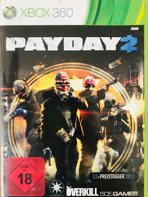 Xbox 360 Spiel Payday 2  in OVP mit Anleitung neuwertiger TOP Zustand