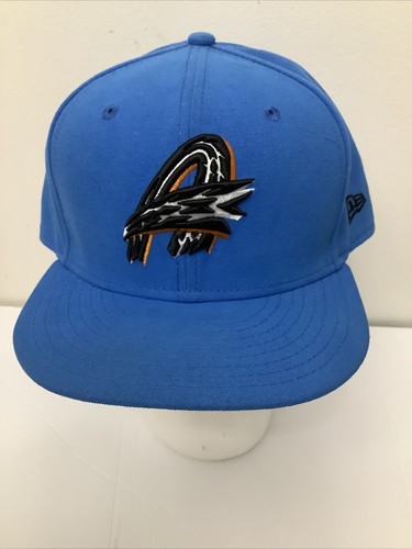 Akron Rubber Ducks New Era 59Fifty Fitted Hat Size 7 1/2 Team Alternate Used