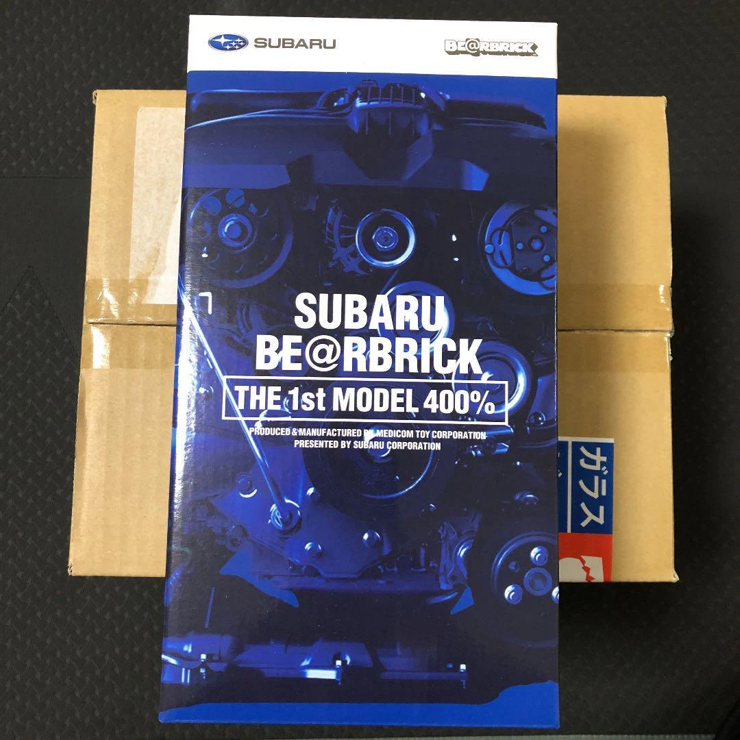 BE@RBRICK SUBARU the 1st model 400% Bearbrick Medicom Toy