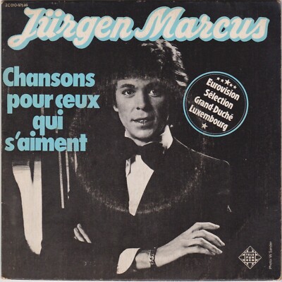 JÜRGEN MARCUS CHANSONS POUR THOSE QUI S'AIMENT FRANZÖSISCH 45 SINGLE