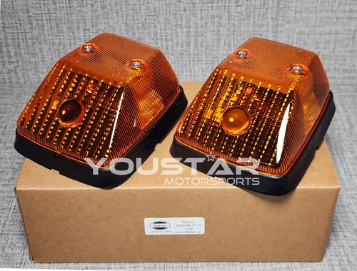 E Mark 2 x AMBER Turn Signal Indicators for Mercedes W463 W461 W460 G Class Wolf