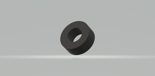 Teac Pinch Roller Tyre - Compatible with Various Models - 17mm Hub Size - Picture 2 of 2