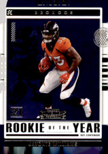 2021 Panini Contenders - #ROY-JWI Javonte Williams (RC) ROTY Contenders Broncos 