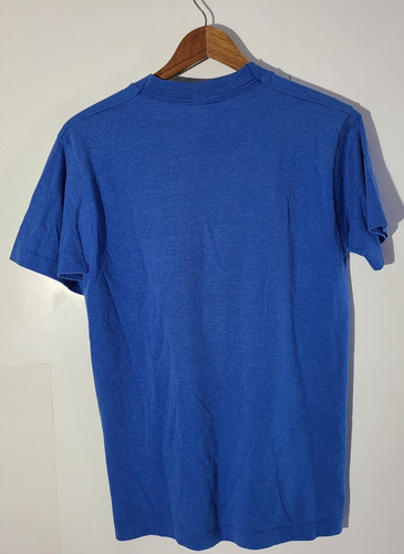 Vintage 90s Armstrong Cub Scout "Flying/Future" Blue Medium T-Shirt Single Stitch - Bild 5 von 5