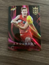 Noah Anderson 2024 Select AFL Footy Stars Stats Kings Card SK41 Gold Coast Suns