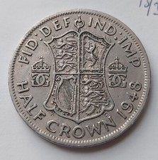 1948 King George VI Second Coinage Halfcrown Half Crown Circulated Condition