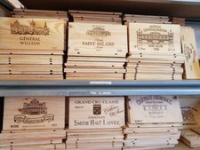 Pack of 30 - FRENCH WINE WOODEN BOX END PANEL WALL PLAQUE HOME BAR PUB