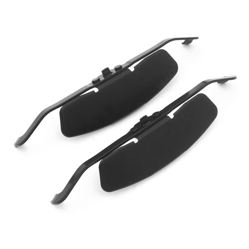 Front Caliper Anti-Rattle Springs For VW Golf 2.0 R 4Motion (2009-2013) Black - Picture 3 of 8