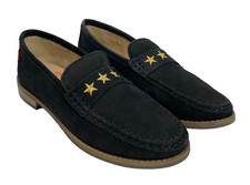 Marc Joseph New York Youth Kids 3.5 Madison Loafers Soft Leather Black