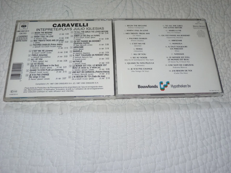 CARAVELLI PLAYS JULIO IGLESIAS - Image 2 of 2