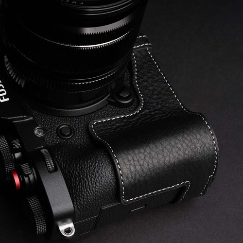 Handmade Genuine Leather Camera Cover Half Case Bag For Fujifilm X-T2 X-T3 - Picture 15 of 19