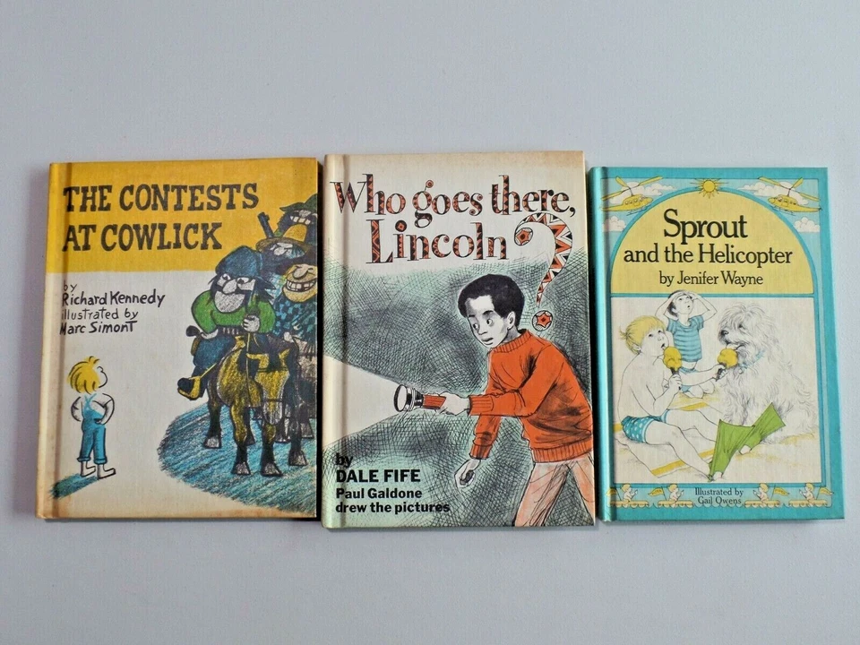 Large Lot of Children's Weekly Reader Hardcover 1970's Good Condition 7 Books - Image 4 of 4