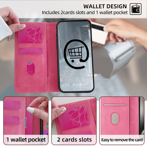 For Motorola Moto G Stylus/Power/Play 2023 phone Case Wallet Leather Folio Cover - Picture 16 of 45