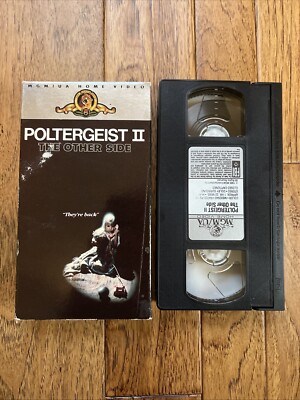 Poltergeist 2 The Other Side (VHS 1986) Craig Nelson Directed by Brian Gibson 