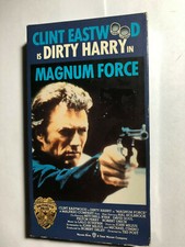 MAGNUM FORCE DIRTY HARRY WITH CLINT EASTWOOD VHS 1973/1990