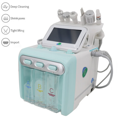 6 in 1 Small Bubble Hydrogen Oxygen Beauty Machine Facial Skin Care Rejuvenation