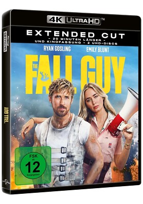 The Fall Guy - Extended Cut (2024)[2 4K Ultra HD Blu-ray 's/Neu/OVP] Gosling