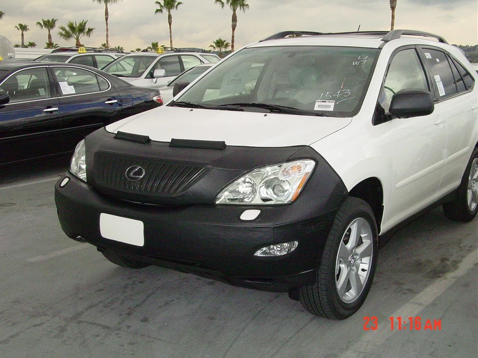 Colgan Front End Mask Bra 2pc. Fits Lexus RX330 & RX350 2004-2009 W/Licen&Washer - Image 2 of 3