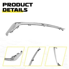 Front Driver Left Side Hand Coupe Sedan Bumper Face Bar Trim Molding Step Pad 71109TBAA50 for 2019-2021 Honda Civic Front Driver Left Side Hand Coupe Sedan Bumper Face Bar Trim Molding Step Pad 71109TBAA50 for 2019-2021 Honda Civic