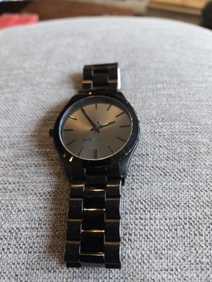 Michael Kors MK8507 Slim Runway 44mm Black Stainless Steel Analog Men's Watch