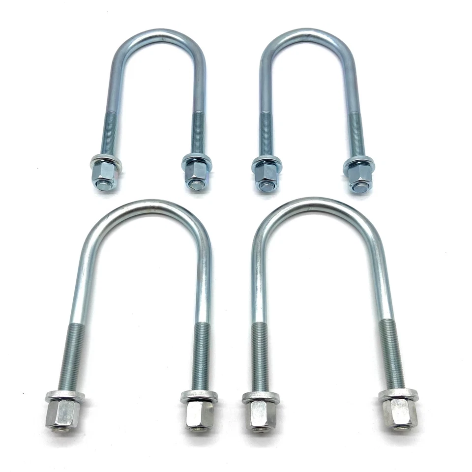 Se adapta a Jeep Wrangler YJ 87-95 eje delantero hoja resorte pernos en U Dana 30 Foto 3 de 4