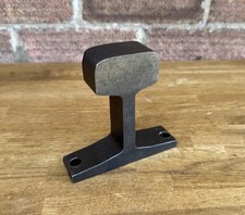 Vintage Railroad Bench Mounted Anvil Jewellers Blacksmith Train Track Old Tool