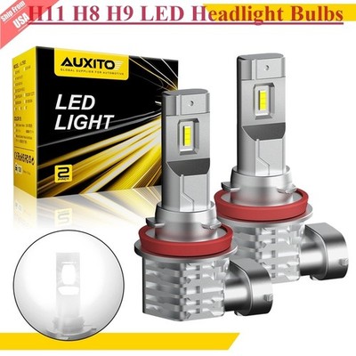 H11 H9 H8 LED Headlight Bulb Low Beam Fog Light 100W 36000LM 6500K White 2-10x