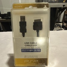 Cable USB SELLADO Sony PSP-N430U para PSP Go PSP-N1000 Series Negro 98564