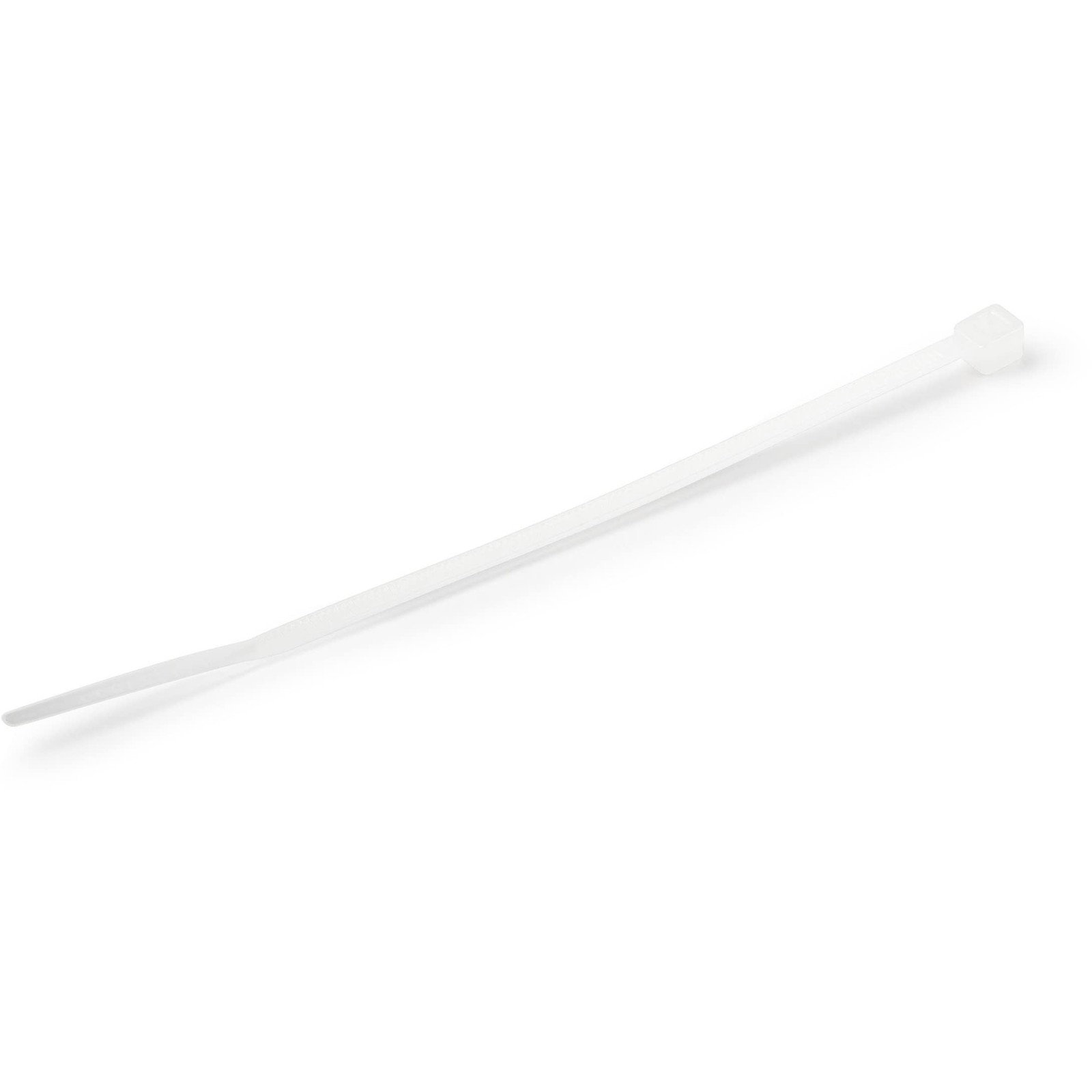 1000 Pack 4 Cable Ties -White Nylon Zip Tie Wraps Ul Taa NUOVO