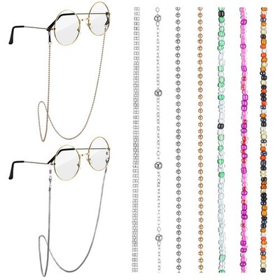 Konohan 7 Pcs Eyeglass Chains 65-70 cm/ 25.6-27.6 inch in length, Multicolor 