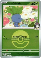 ERIKA'S ODDISH (POKE BALL) REV HOLO 001/217 ASCENDED HEROES POKEMON NM/M