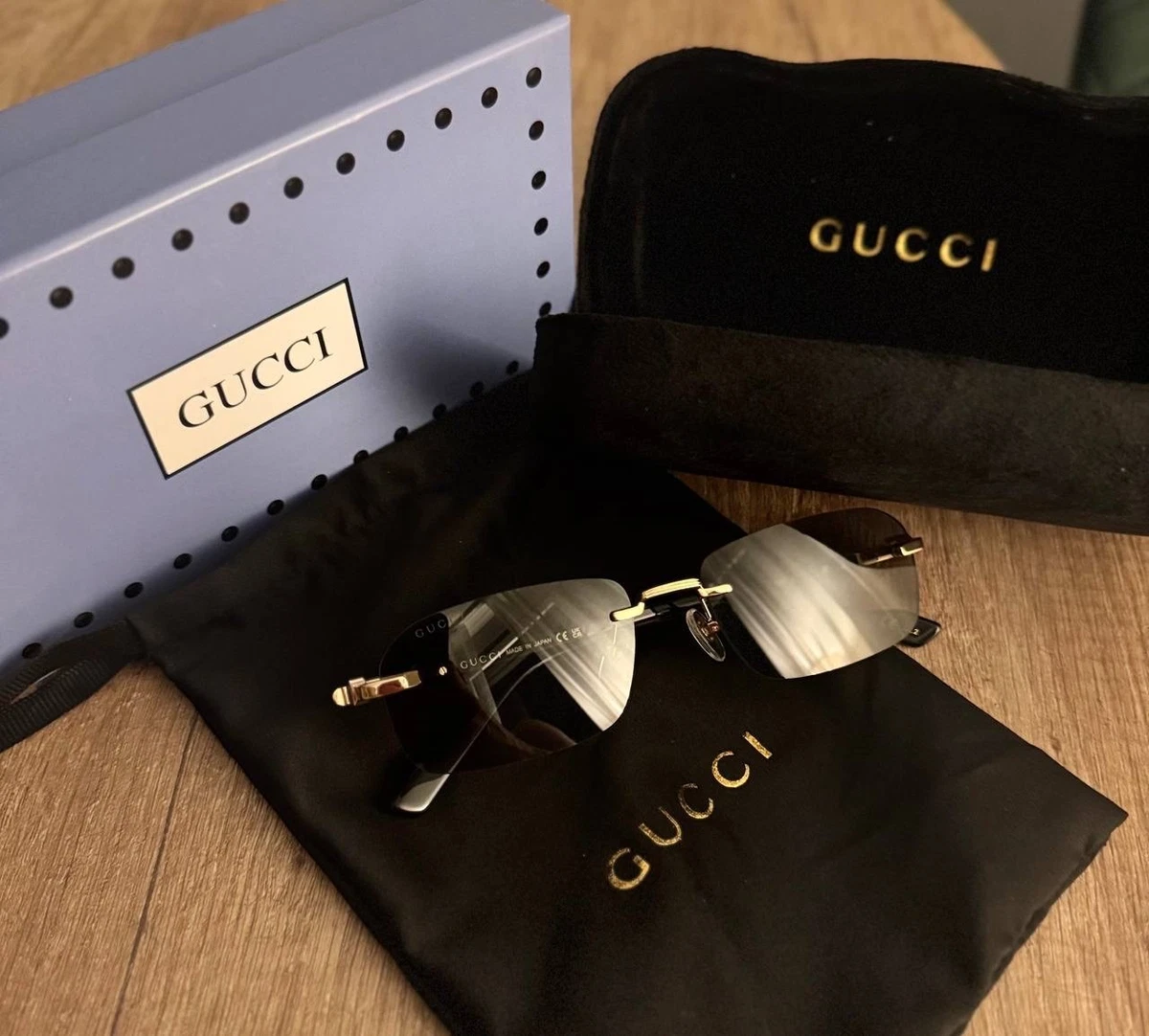 Gucci Rimless Sunglasses products for sale | eBay