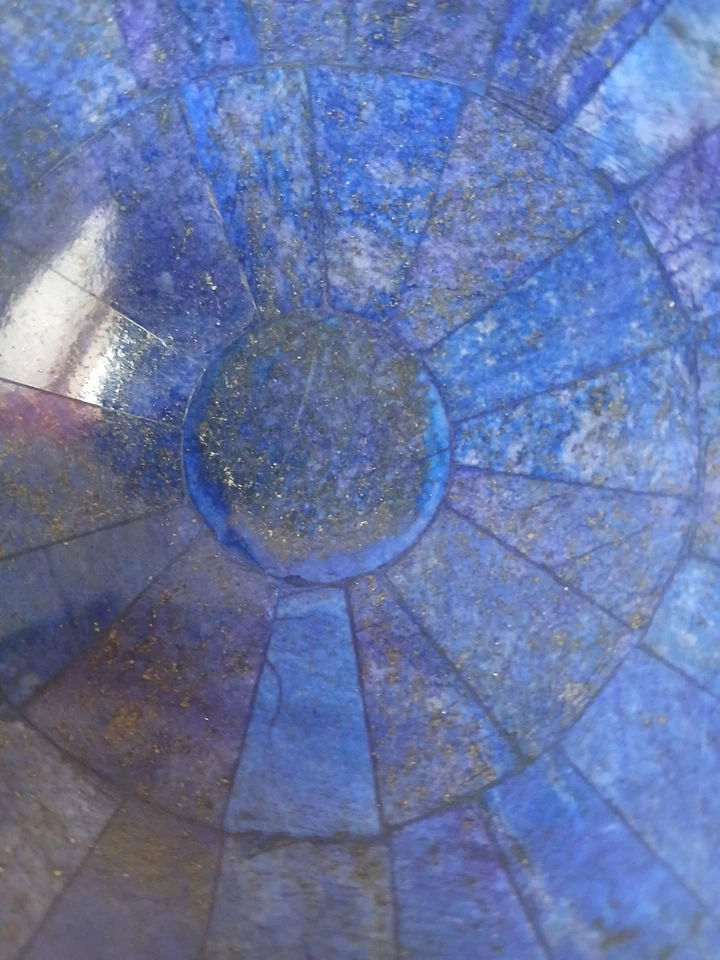 Hangemachte Natürliche Lapislazuli Schale 250 Gramm - Bild 2 von 3