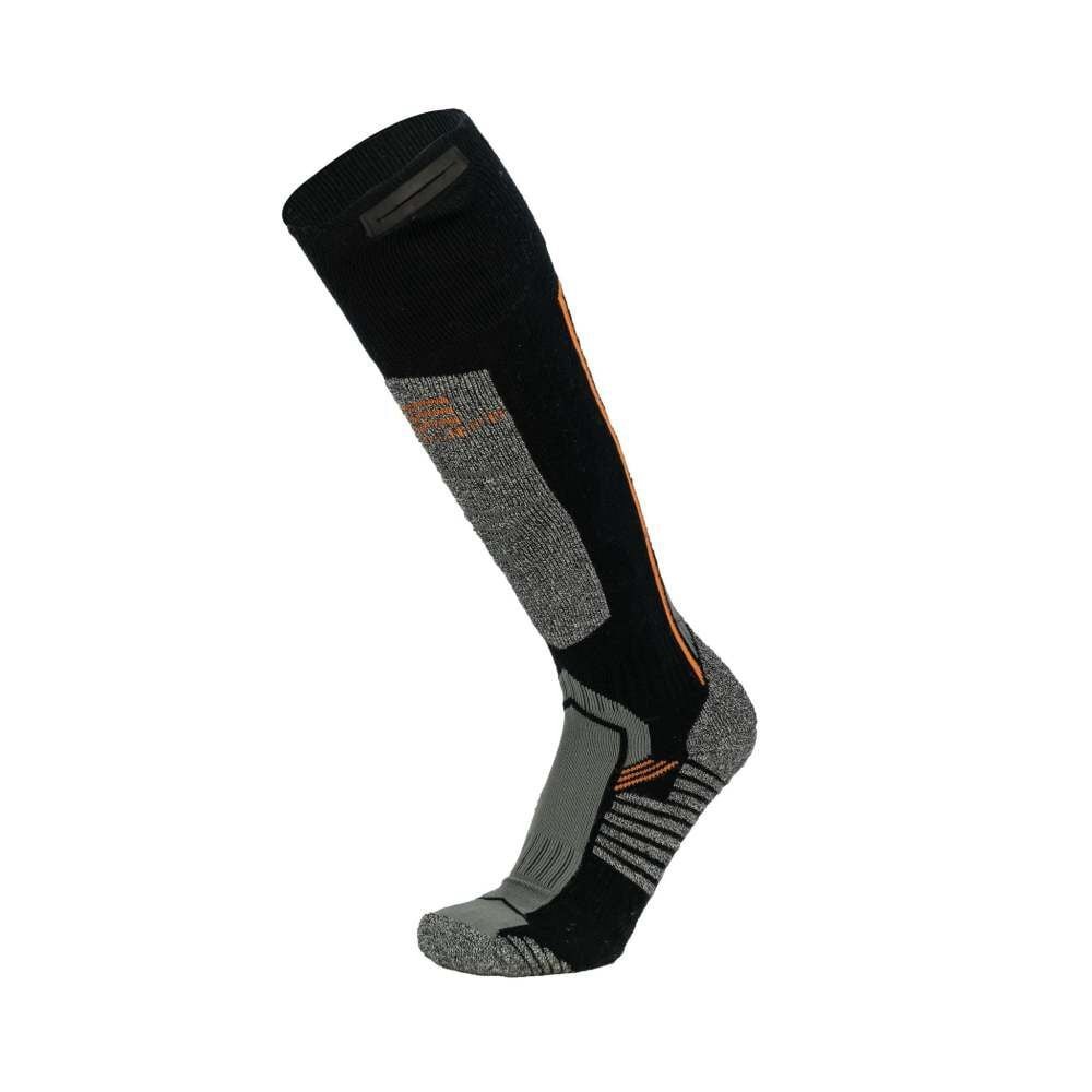 Лыжные носки Mobile Warming Pro Compression с подогревом Унисекс Темно-серые маленькие 19790₽
