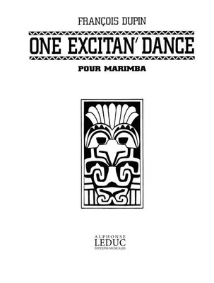 DUPIN F. ONE EXCITAN'DANCE MARIMBA | Partitur | Alphonse Leduc