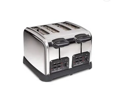 Hamilton Beach Classic 4-Slice Toaster with Sure-Toast Technology, Auto Boost