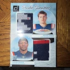 2024 Panini Donruss Rookie Holiday Sweater Dual Javon Baker, Drake Maye #RHDNE