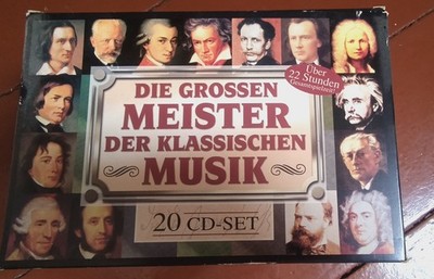 20 DVDs Klassischer Musik von Bach bis Vivaldi usw