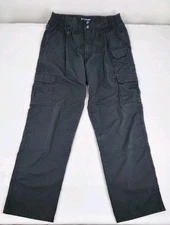 5.11 Tactical Black Utility Cargo Pants 34 × 32. Multiple Pockets