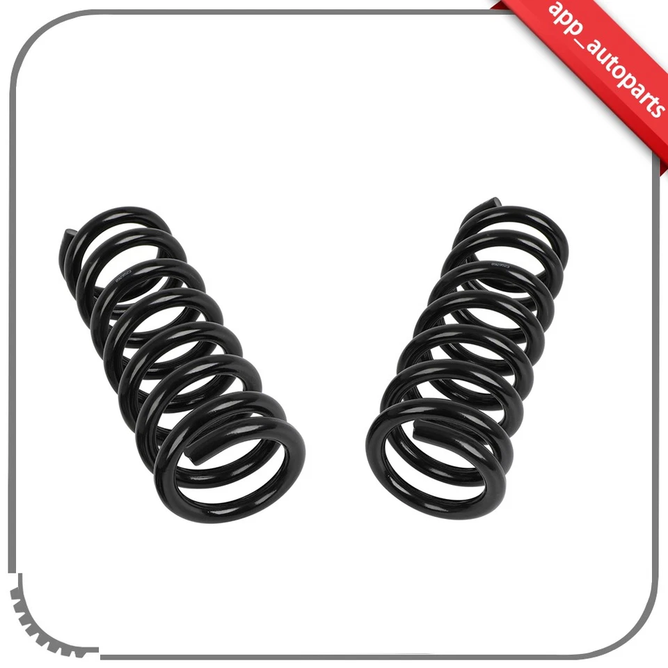 For Chevy Silverado 1500 99-06 Tahoe GMC Sierra Yukon Pair Coil Springs Front - Imagem 4 de 4