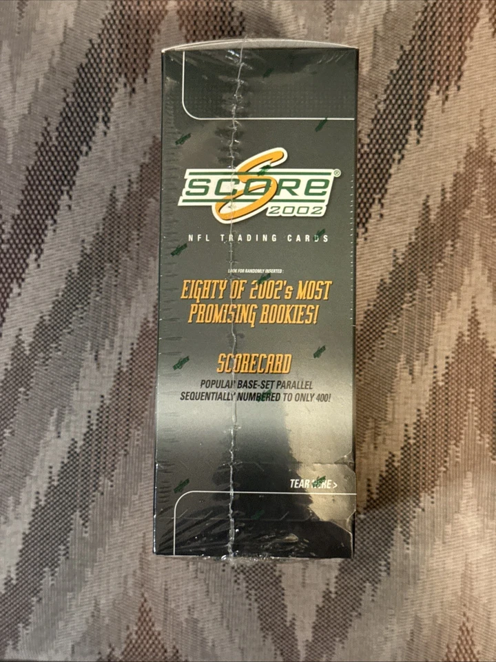 SCORE 2002 NFL TRADING CARDS FRANCHISE FABRICS - Image 2 of 4