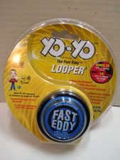 Fast Eddy The Looper Yo-Yo With Bonus CD Blue 0360A Brand New, Sealed FREE SHIP