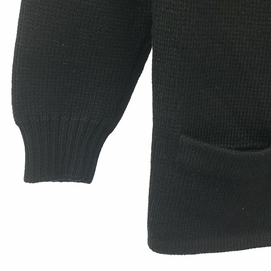 CARDIGAN SAINT LAURENT PARIS 2014 EDY LANA SCOLLO A V XS NERO usato0