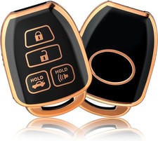 Key Fob Cover, Car Key Case for Corolla 2014 2015 2016 2017 2018 2019 Camry 2014