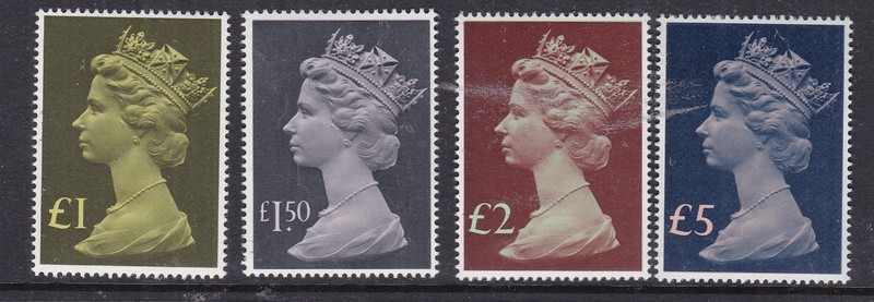 GREAT BRITAIN ^^^^^^sc$# 773-775, 1087a  MNH ELIZABETH   II @dco343gb