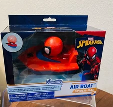 Marvel Spiderman Swimways Air Boat Pool Splash Toy - NIB