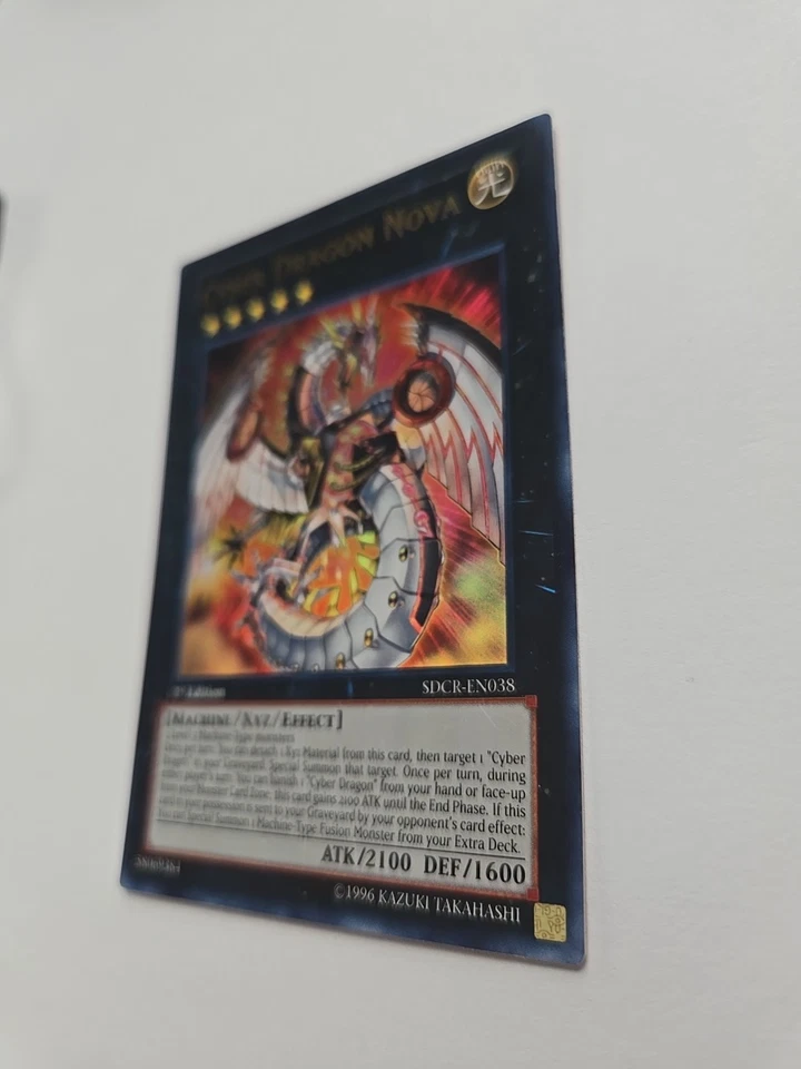 Yu-Gi-Oh! Cyber Dragon Nova  SDCR-EN038 1st Edition Ultra Rare Holo - Image 4 of 4